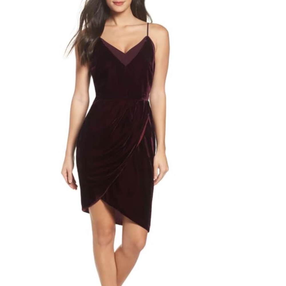 NWT Adelyn Rae Velvet Sheath Dress